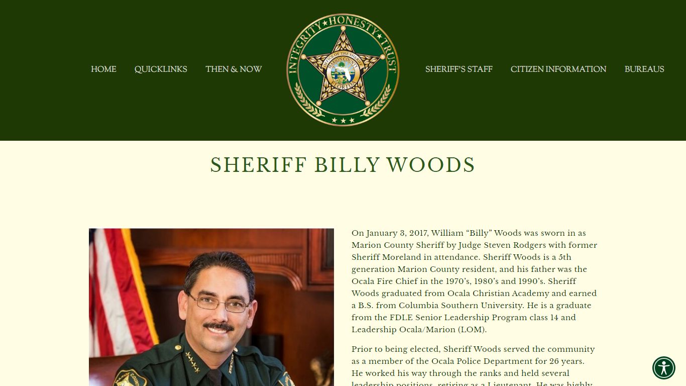 Woods — Marion County Sheriff's Office